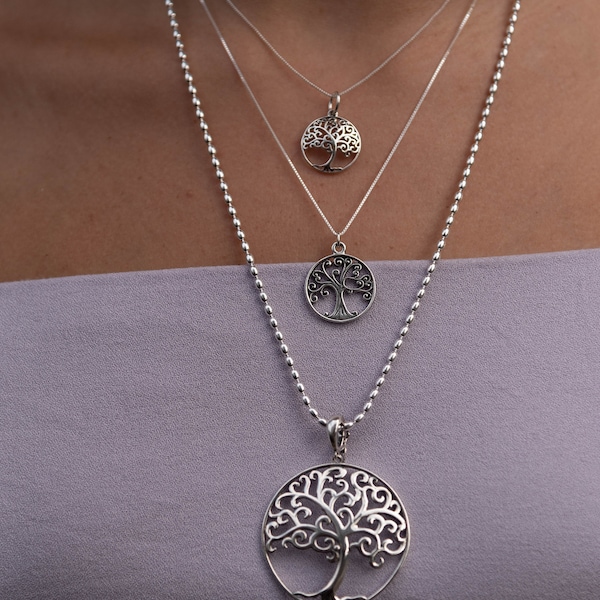 Tree of Life Pendant Sterling Silver (.925) • Angel Oak Tree • Charleston Gates • South Carolina • Kabbalah  ~ EXCLUSIVE ~