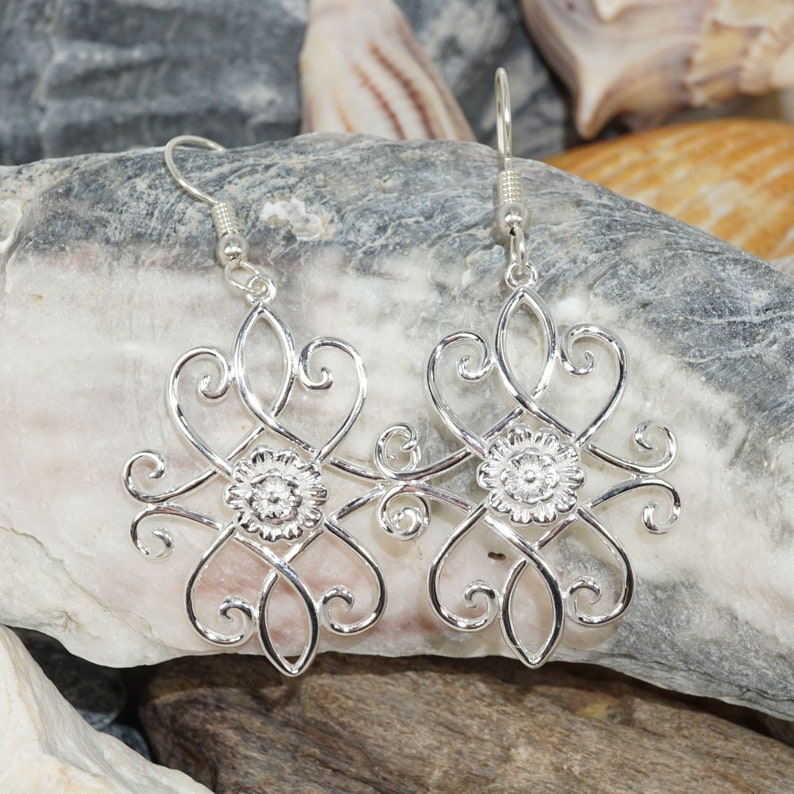 Sterling Silver .925 Charleston Gate Earrings Eli Geddings Etsy