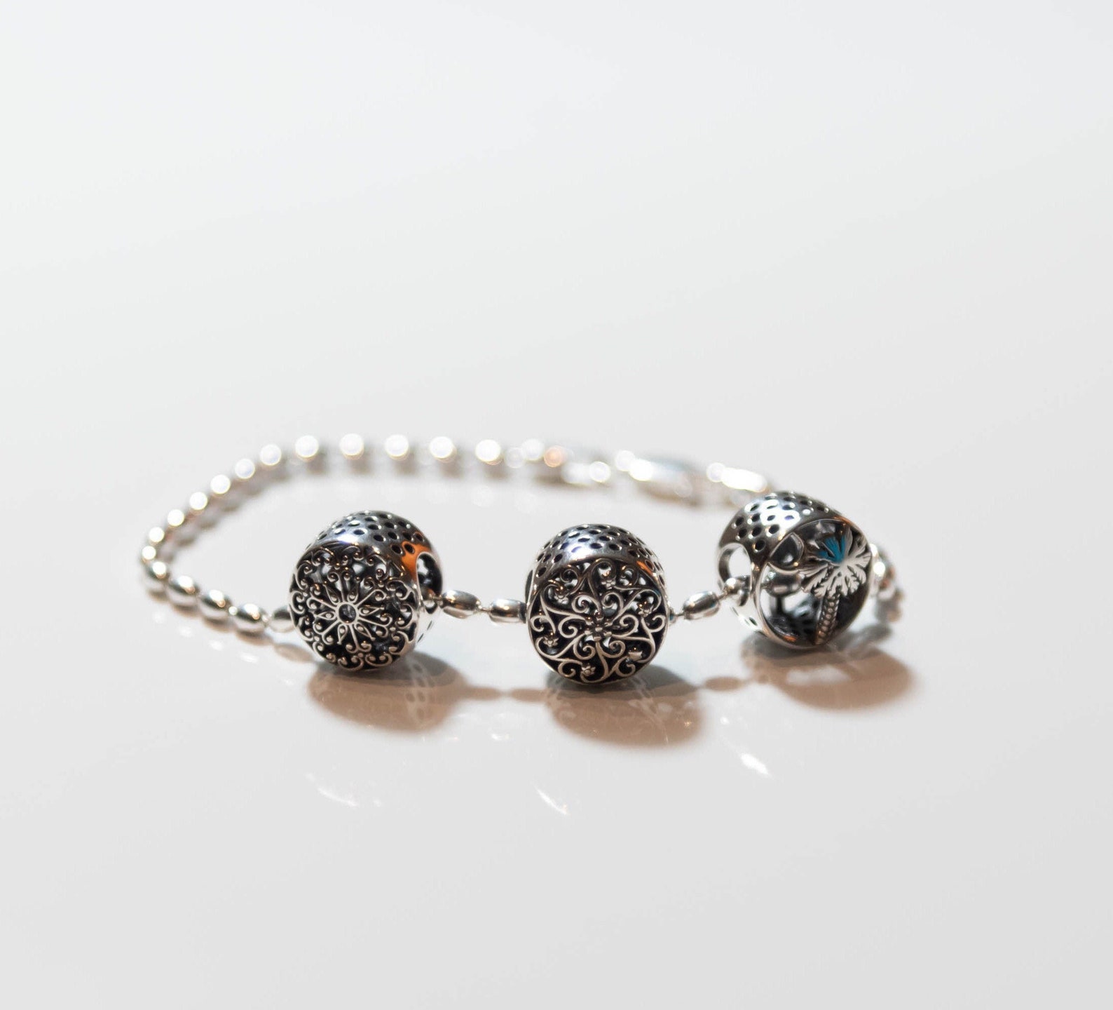 2mm Sterling Silver Rice Beads With Bead Style Sterling Silver Etsy