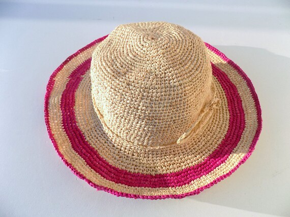 straw baby hat