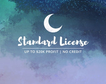 Standard Commercial License - Serene Dreams Designs