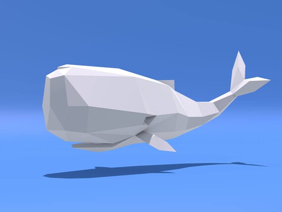 3D Origami Whale