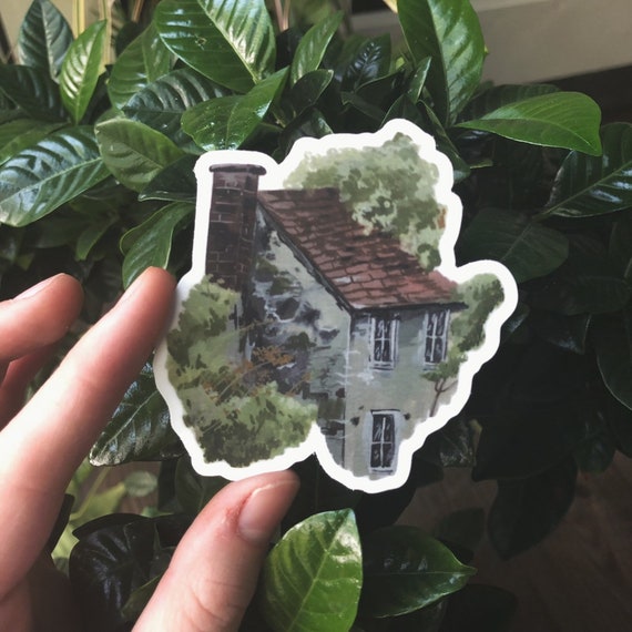 Cottage 3 inch vinyl sticker cottagecore | Etsy Cottage 3 inch vinyl sticker cottagecore | Etsy