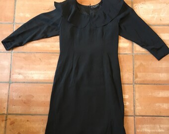 Vintage 1980's black dress