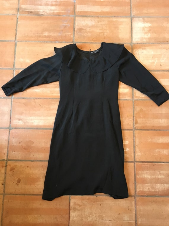 Vintage 1980's black dress
