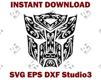 transformers logo etsy
