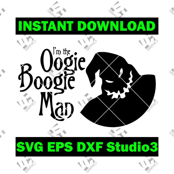 Oogie Boogie - Nightmare Before Christmas- Cutting File in SVG, EPS, …