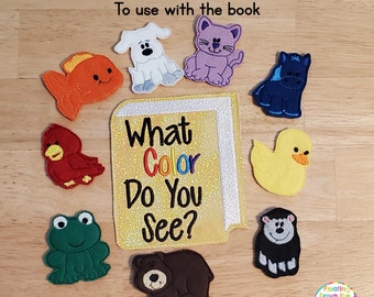 Color Animals Finger Puppets for Education preschool Kindergarten gift for teacher grandparent child mom dad