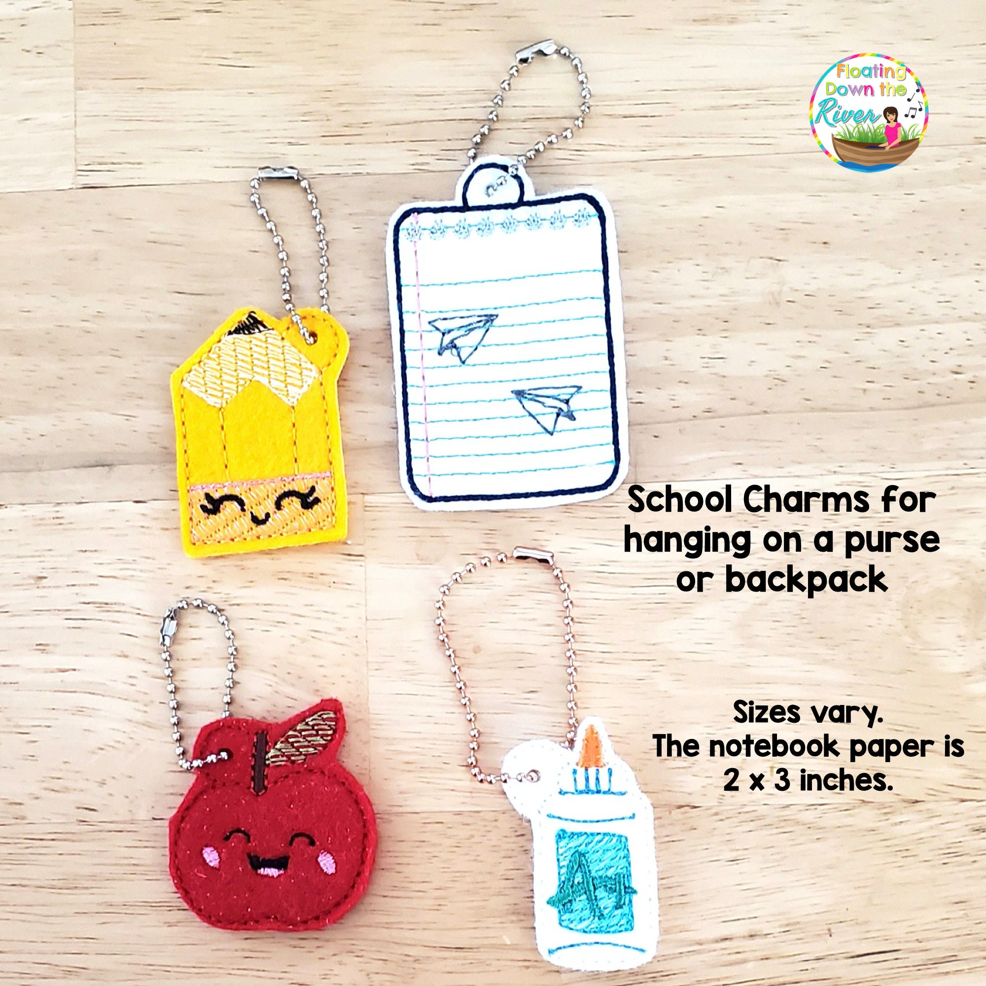 School Charms for Purse or Back Pack Etsy Canada