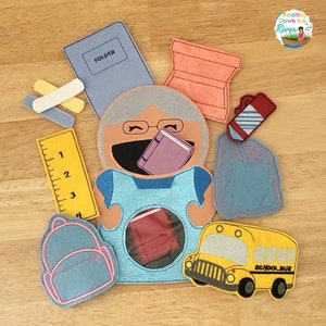 Old Lady Who Swallowed Some Books puppets for music Education preschool Kindergarten for teacher grandparent child mom dad