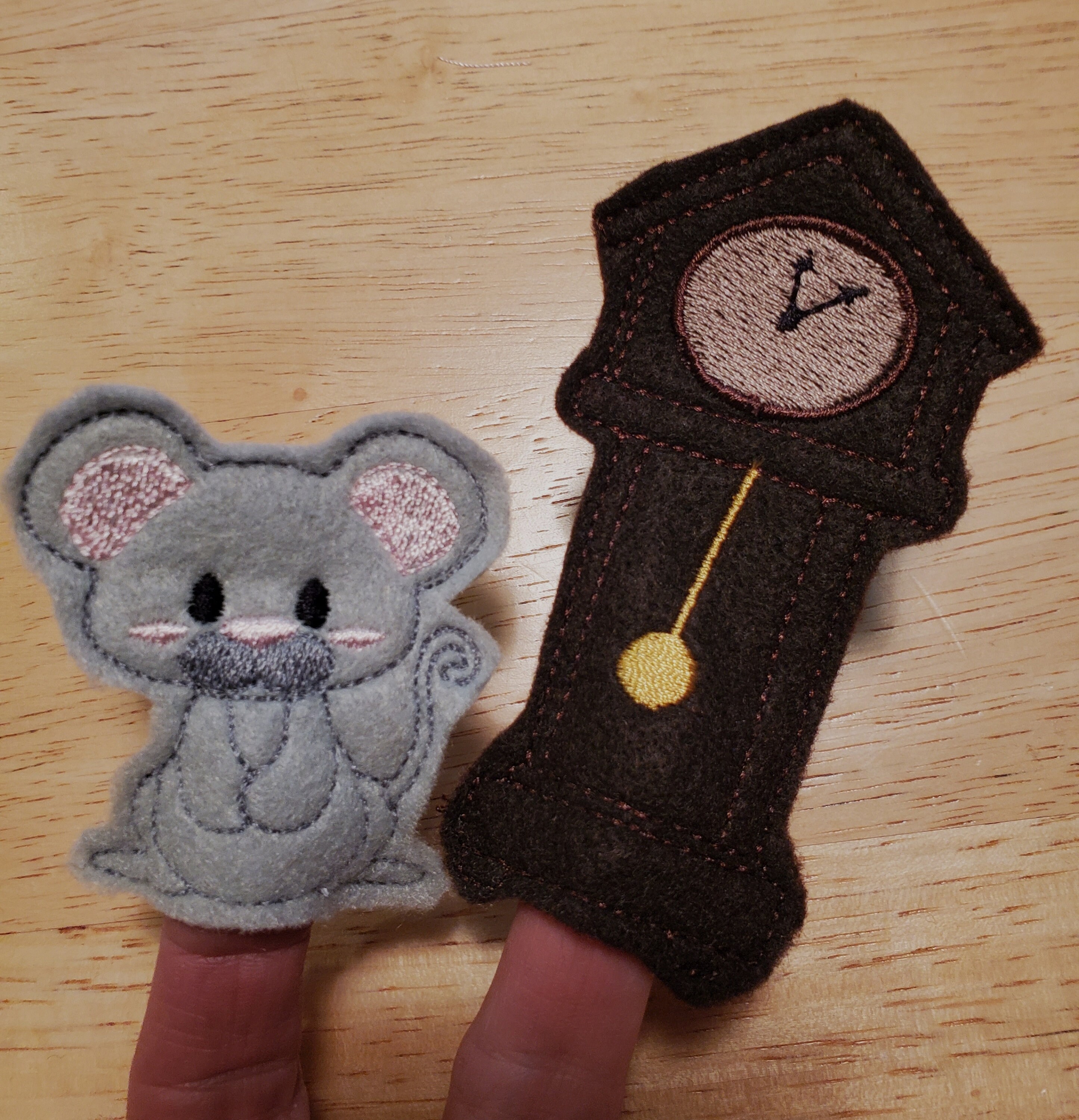 Hickory Dickory Dock Finger Puppets Early Childhood Preschool Music Nursery  Rhyme Digital Coloring Page Music Class Song, Teacher Gift - Etsy