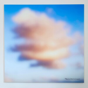 One Cloud Photograph, Landscape, Fine Art, BeachScape, Ocean image 1