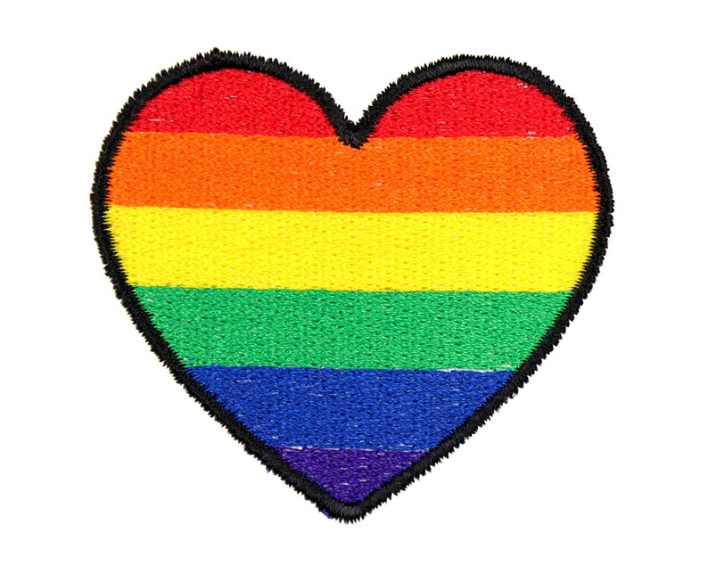 Gay pride rainbow patch