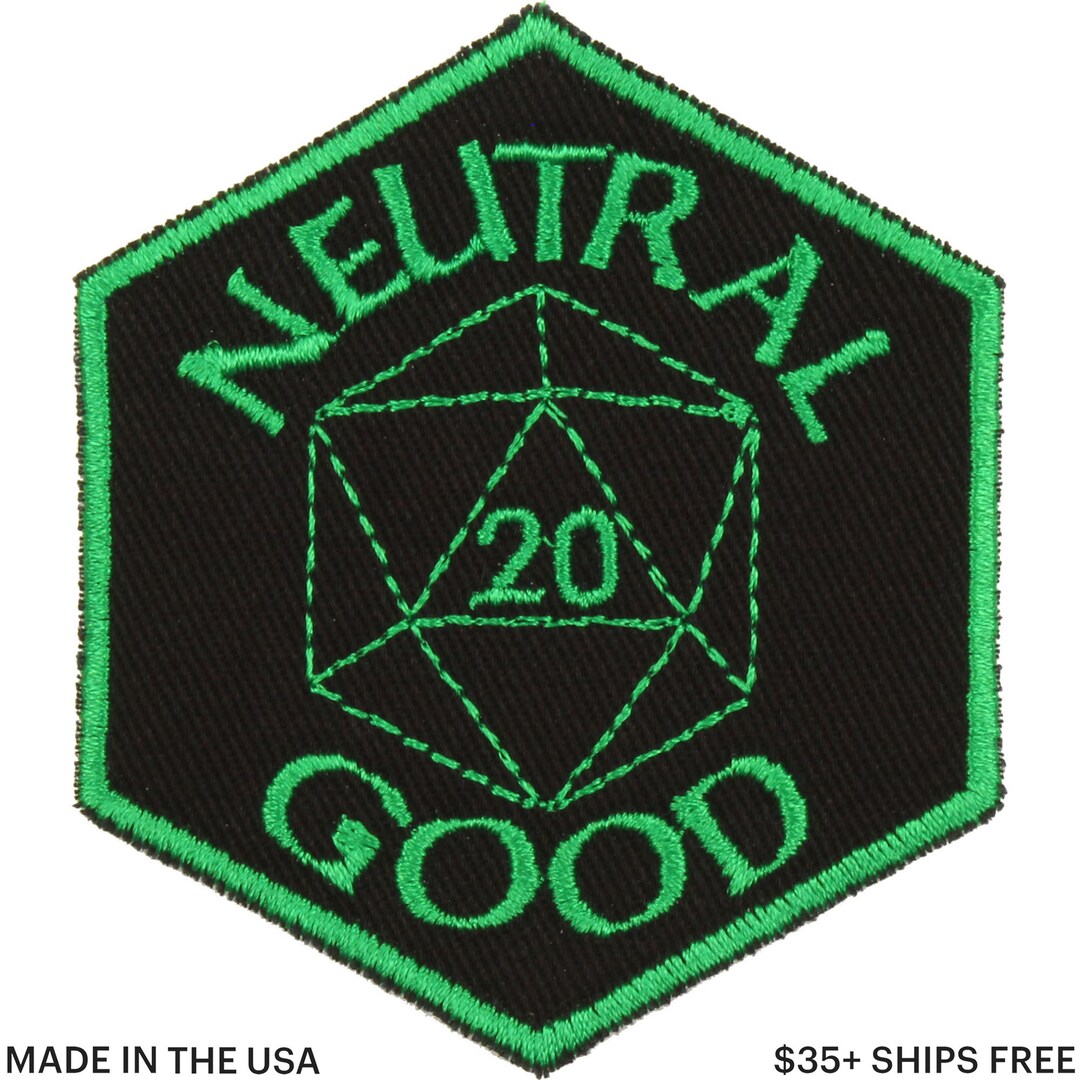 Neutral Good Patch – Made in USA – 2.5