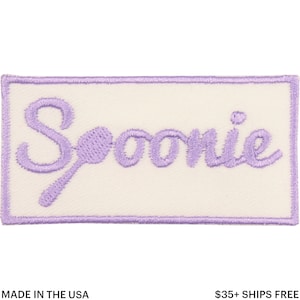 Spoonie Patch – Made in USA – 3&quot; x 1.5&quot; Embroidered Patches – Chronic Illness Patch – Fibro Patch – Lupus Patch – Gifts for Spoonies