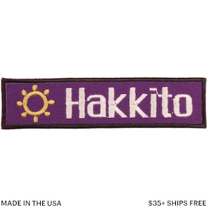 Holotempus Hakkito Patch – Made in USA – Hakka Patch – Holotempus Patch – V-tuber Patch – Streamer Patch