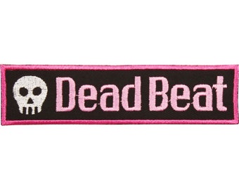 Dead Beat Patch – Made in USA – Calli Patch – Mori Patch – V-tuber Patch – Streamer Patch