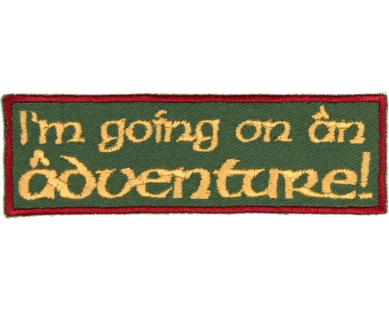 I'm Going On An Adventure Patch Made in USA 4 x Etsy