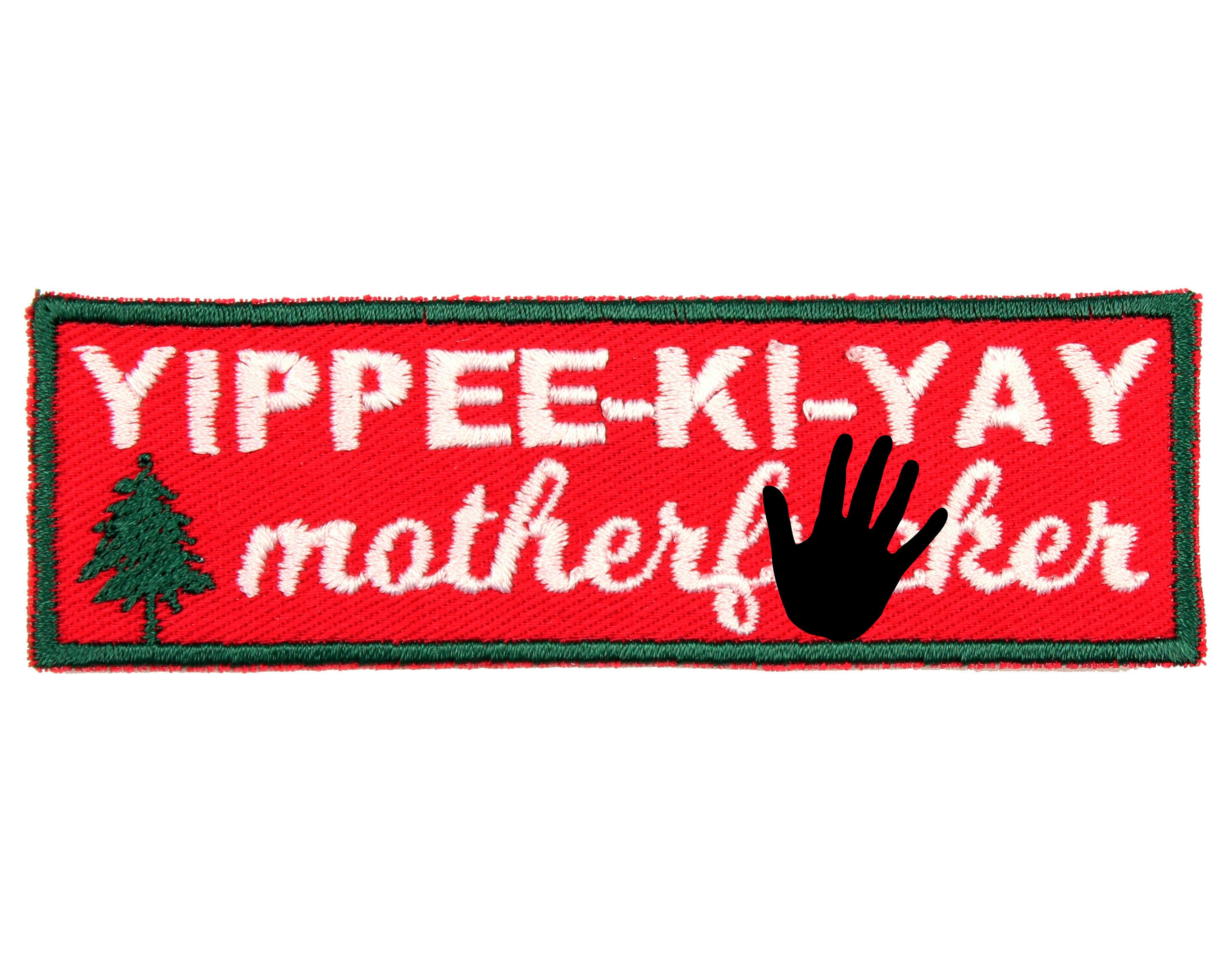 YippeeKiYay Motherfer Patch 4 x 1.25 Rude Etsy