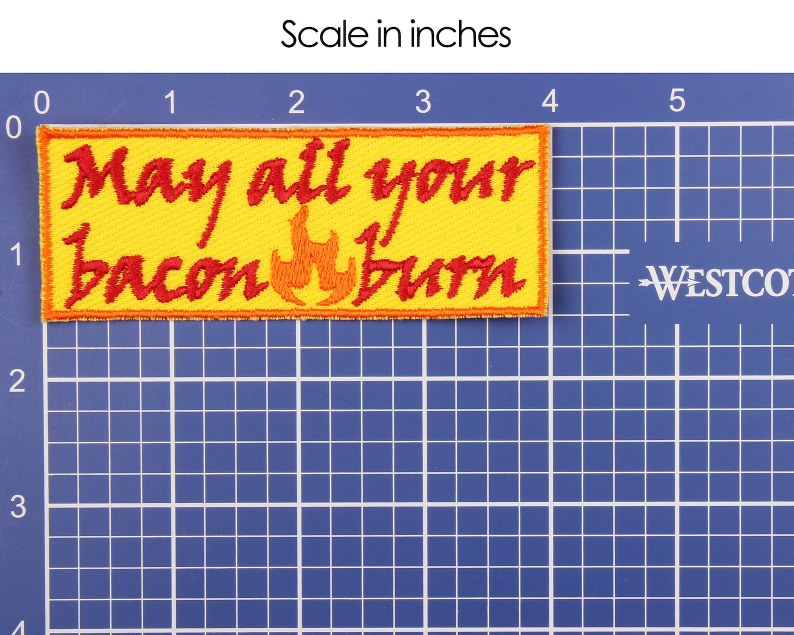 May All Your Bacon Burn Patch Made in USA 4 X Etsy