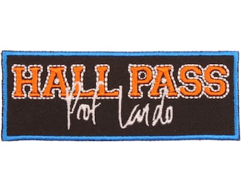 Toppa Professor Lando – Made in USA – Toppa Hall Pass 4" x 1.5" – Toppa Streamer