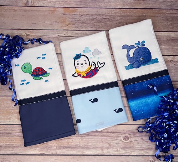 Boy best sale burp cloths