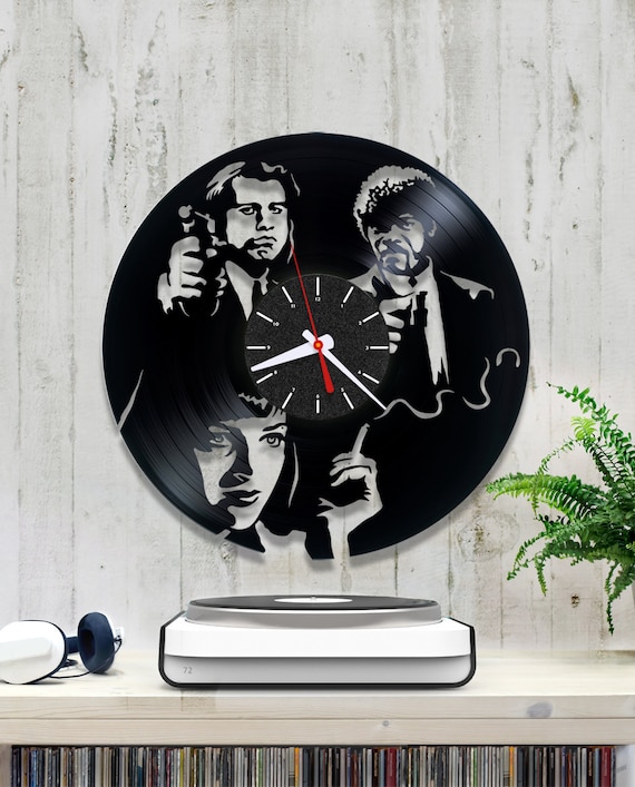 Pulp Fiction Vinyl Clock/Wall clock V029 Wall Record Etsy