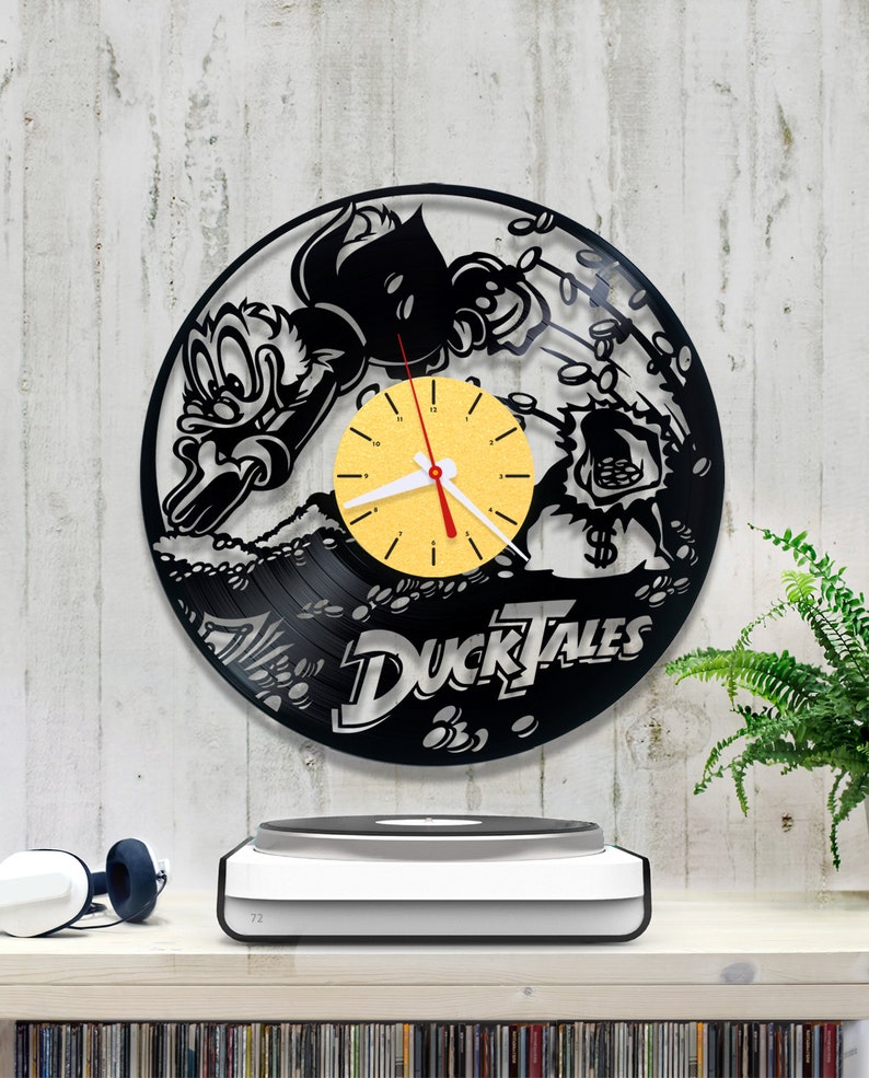 Home Diy Clocks 101 Dalmatians Vinyl Record Clock Disney Wall