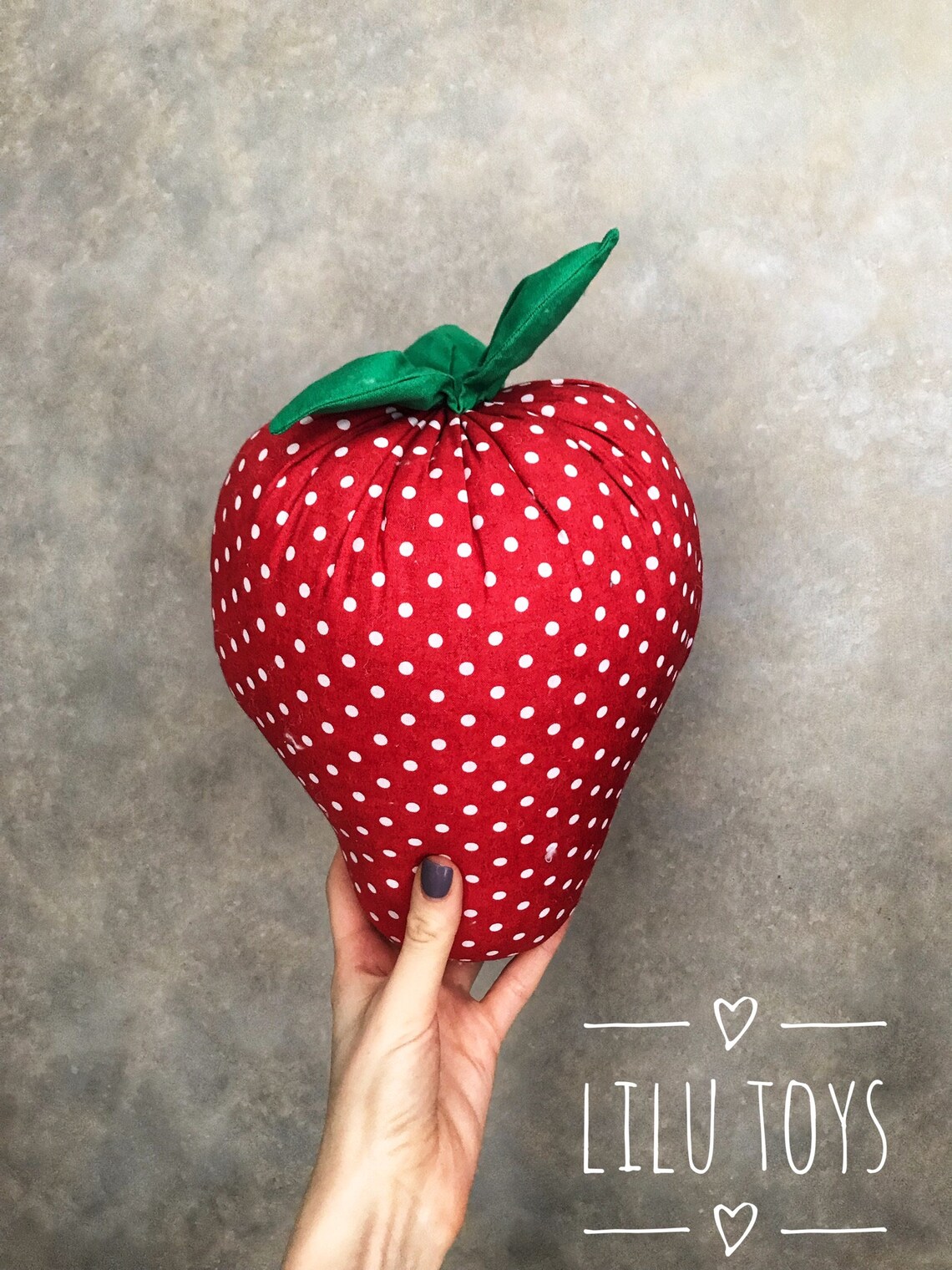 Strawberry Shaped Pillow Strawberry Pillow Fruit Pillow Toy | Etsy