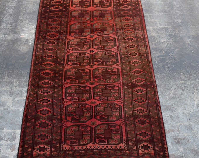 5x10 Antique afghan handmade Suleymani Filpai oriental rug - Vintage Tribal handmade rug - Living room rug - Bedroom rug 6x9 Kids room rug