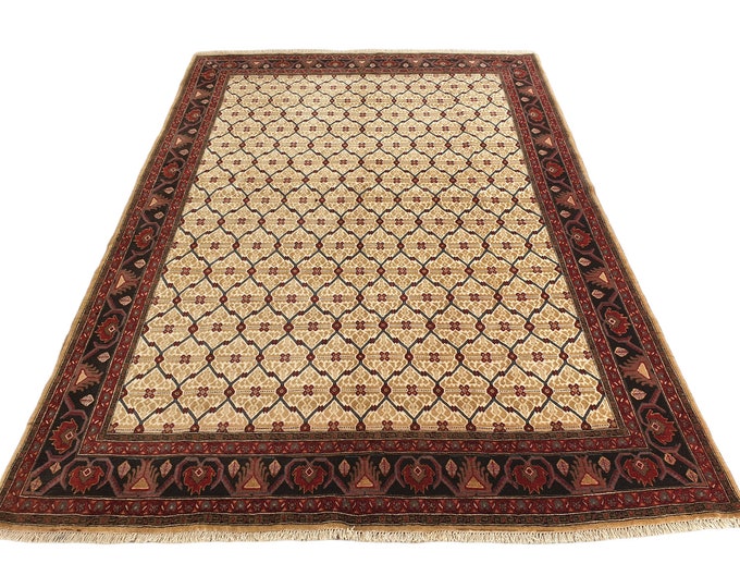 Fine Tribal Four seasons Oriental handmade rug / Living room rug