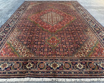 70% off Hand knotted Fine Tabriz Style Area rug -Rug for Living room