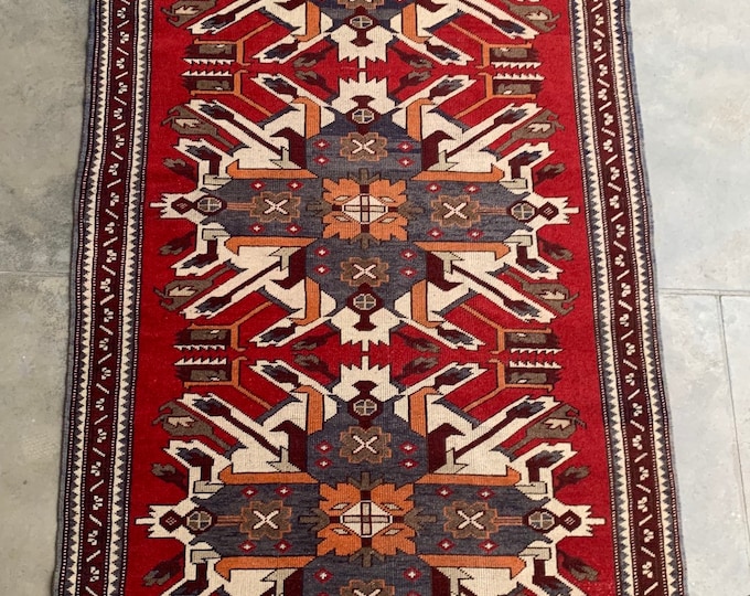 COLLECTOR'S - vintage Hand knotted Area rug / Turkish Anatolian Home decor rug Good Quality Authentic Traditional rug