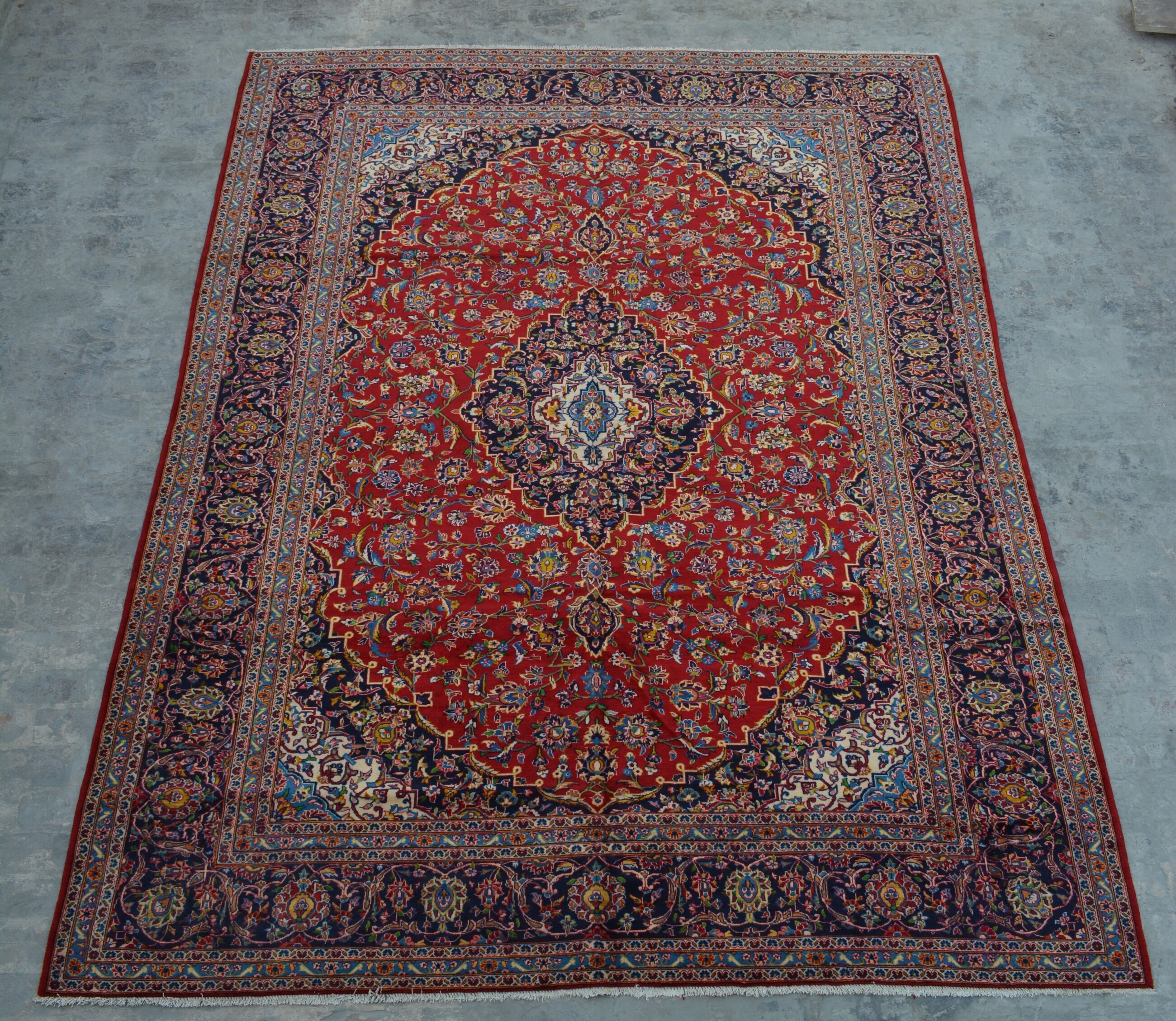 Collector S Large Semi Antique Hand Knotted Area Rug