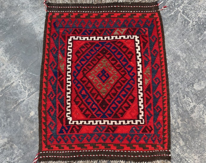 Handwoven Afghan Tribal kilim rug - Wool kilim rug for bedroom