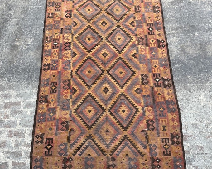 Vintage Tribal Afghan Kilim rug | Handmade rug kilim | rugs for bedroom rug