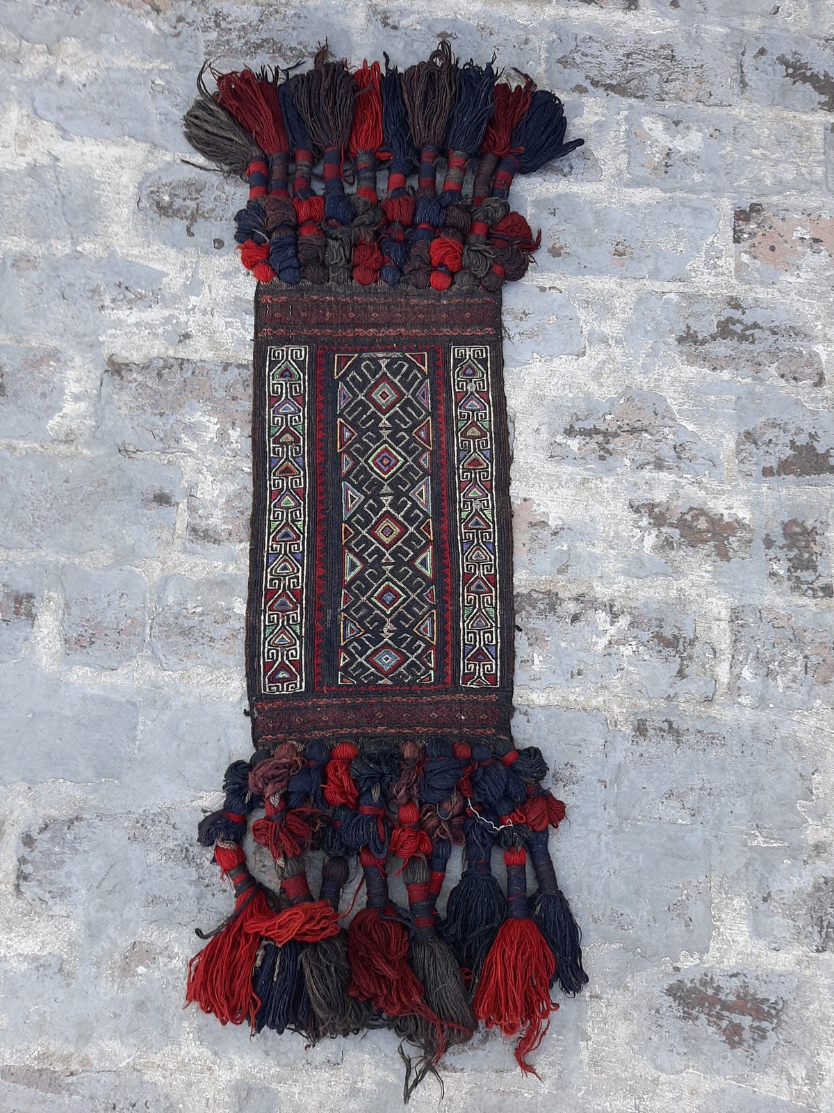 1'0 X 1'10 Ft. Vintage Afghan Traditional Wall Decor Etsy