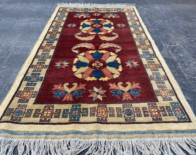 70% off 3x5 Handmade wool rug