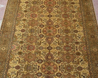 Vintage handmade Tribal Turkish Kayseri Oriental rug - Bedroom And living room rug