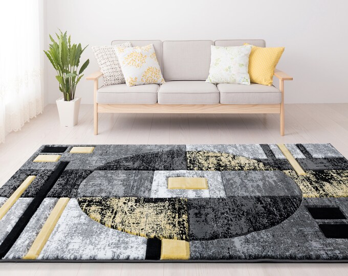 Modern and contemporary rug - Multiple Size option - Living room rug