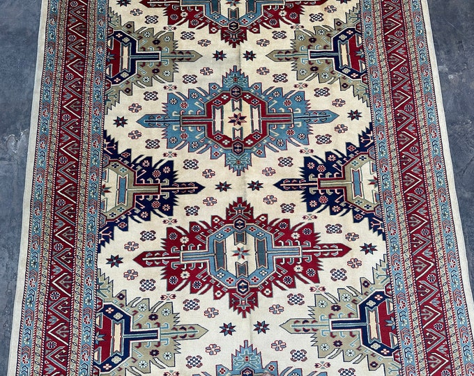 70% off Super fine handmade Caucasian Shirvan Kazak rug