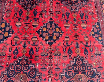 70% off Handmade Afghan Rug Khal Mohammadi Wool area rug