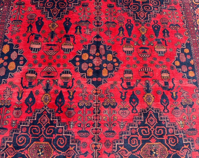 70% off Handmade Afghan Rug Khal Mohammadi Wool area rug