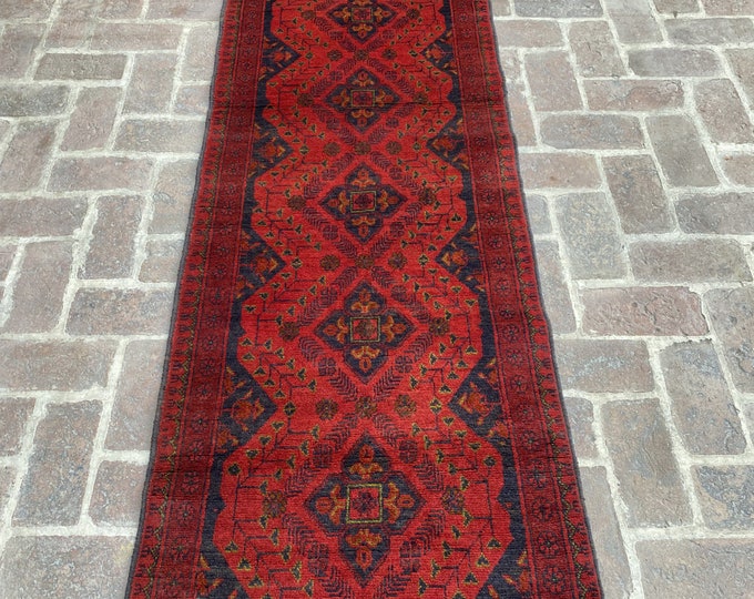 Fine Quality hand knotted Tribal Rug runner - 2'5 x 9'3