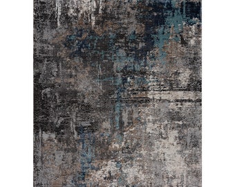 Abstract Rug - Modern rug - Area rug - Living room rug