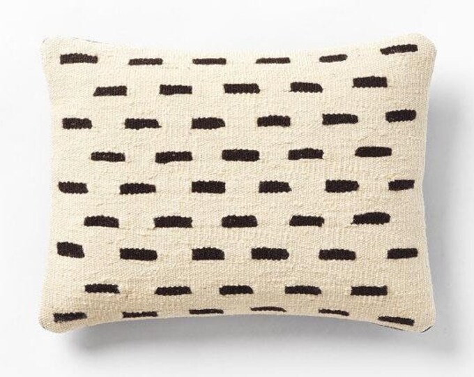 Free Shipping Handwoven Kilim pillow 16 x 16 decorative pillow