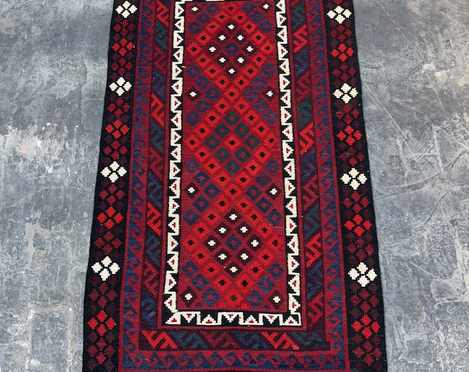 70% off Afghan Rug kilim | Handmade Tribal Kilim rug | Rugs for bedroom