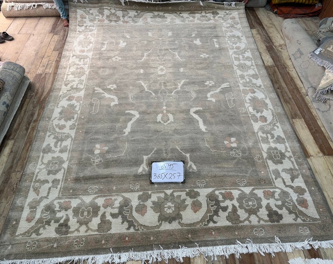 70% off 8.5 x 12.1 Ft/Unique Handmade Natural dyed Afghan Fine Oushak rug Nomadic Home Decor Living Room Rug/ Large Area Rug