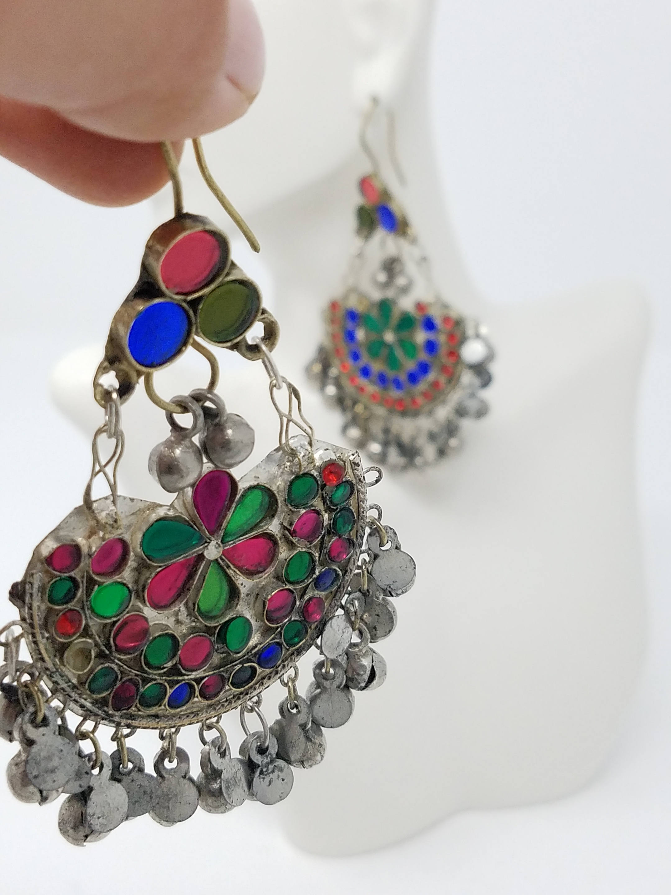 Free Shipping Beautiful vintage Afghan kuchi Traditional earrings ...