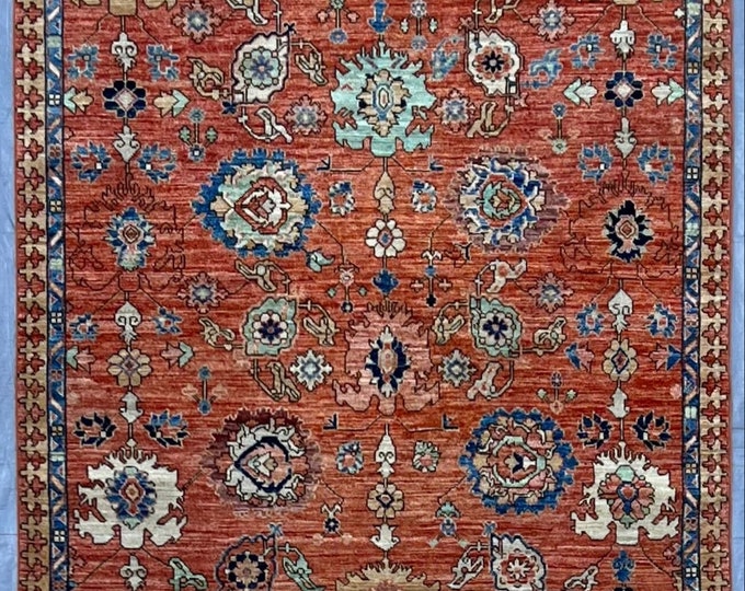 70% off 5x7 Bidjar Persian style Handmade rug - Beautiful veg dye wool rug